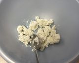 鶏のバジル炒め♪カッテージチーズ和え作り方5写真