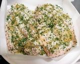 チキンの香草パン粉焼き作り方3写真