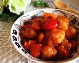 あっと言う間に完成♡子供大好き*酢鶏団子作り方7写真
