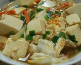 小さいフライパンで作る☆油揚げの卵とじ丼作り方10写真