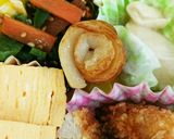 お弁当に☆クルクルちくわの照り焼き作り方3写真