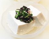 梅しそ冷奴 オクラと土佐ポン酢を添えて作り方5写真