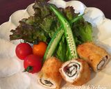 サッパリおいしい！ささみ梅しそロールカツ作り方6写真