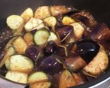 簡単！茄子のそぼろ煮〜半熟卵のせ〜作り方2写真