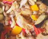 ビタミンカラーのベジ&チキンカレー作り方5写真