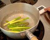 アスパラと豚肉と野菜のリエットの酢和え作り方3写真