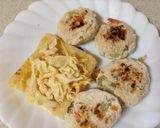 豆腐ハンバーグの納豆かけ作り方1写真