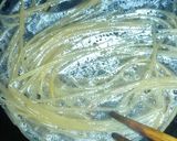 クレソンとエリンギの焼きスパ作り方3写真