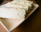 ノンオイル＊HMでおから豆腐きなこケーキ作り方4写真