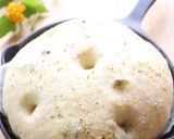 スキレットでしっとり✿フォカッチャ✿作り方19写真