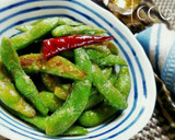 ビールの合う〜♪枝豆の塩ごま油ペペロン風作り方5写真
