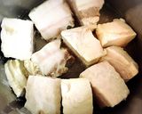擂り胡麻たっぷり砂糖味醂なし胡麻味噌角煮作り方9写真