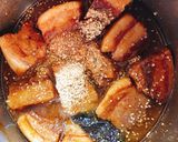 擂り胡麻たっぷり砂糖味醂なし胡麻味噌角煮作り方17写真