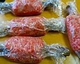 原始人のお肉（ハンバーグ）作り方4写真