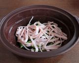 時短！いんげんとハムのゴママヨネーズ作り方1写真