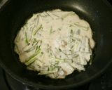 mニラと豚ひき肉の簡単チヂミ作り方5写真