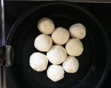 材料3つ☆おやつや朝食に☆もちもちパン☆作り方2写真