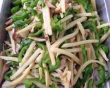 ひき肉の青椒肉絲☆★作り方3写真