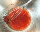 ズッキーニと長芋の梅入り酢の物作り方2写真
