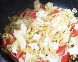 妊婦栄養満点薄味トマトパスタ作り方4写真