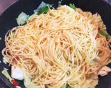 しらすとキャベツのペペロンチーノ☆作り方5写真