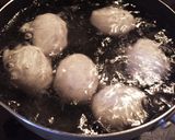 にんにく生姜ごま油！しっかり味の半熟煮卵作り方1写真