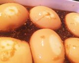 にんにく生姜ごま油！しっかり味の半熟煮卵作り方4写真