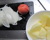 具沢山ケチャップ味噌スープ作り方1写真