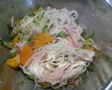 余りそうめんで☆そうめんサラダ作り方4写真