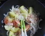 具沢山ケチャップ味噌スープ作り方6写真