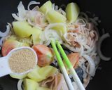 具沢山ケチャップ味噌スープ作り方7写真