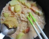 具沢山ケチャップ味噌スープ作り方9写真