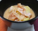 具沢山ケチャップ味噌スープ作り方10写真