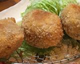 おうちのコロッケは茹で卵入り作り方5写真