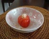 甘くて冷た～い☆トマトのデザート風食べ方作り方3写真