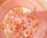 グルテンフリー☆冷凍海老と卵白de海老餠作り方1写真