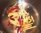具沢山のさっぱり麺つゆ(つけ汁)作り方1写真