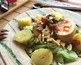 砕チーザ✿酢醤油卵とほっこり蒸野菜サラダ作り方10写真