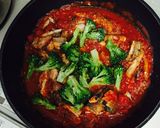 さんまのトマトソースパスタ作り方9写真