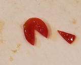 かわいい！ミニトマトで作るウサギちゃん作り方4写真