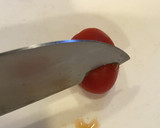 かわいい！ミニトマトで作るウサギちゃん作り方5写真