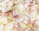 にゃんこと一緒に、鴨ともやしのリゾット作り方2写真