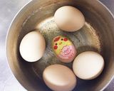 ゆで卵＋チャンジャ！最高の組み合わせ♪作り方1写真