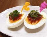 ゆで卵＋チャンジャ！最高の組み合わせ♪作り方4写真