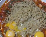 メキシコ風スクランブルエッグのパスタ作り方10写真