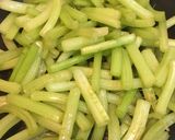 京都のおばんざい＊きゃらぶきの炊いたん作り方4写真
