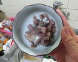 鳥味噌と納豆の冷や汁ごはん作り方7写真