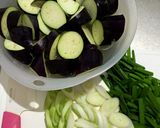 簡単！お弁当に☆ネギニラ入り麻婆茄子作り方1写真