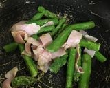 巻かずにそのまま！アスパラベーコン作り方2写真