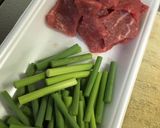 牛肉とニンニクの芽の焼肉炒め作り方2写真